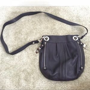 B. Makowsky Leather Crossbody Bag